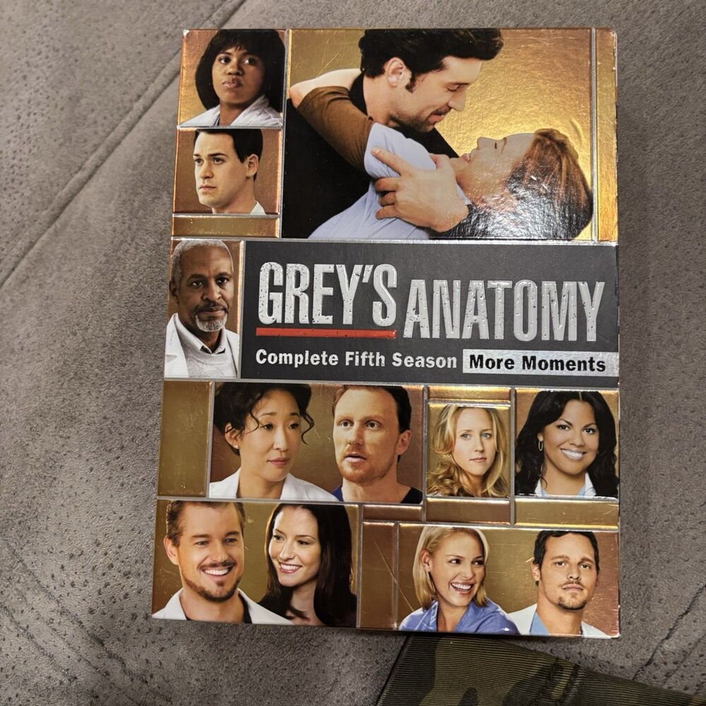 Grey’s Anatomy: Season Five - More Moments (DVD, 2009, 7-Disc Set)